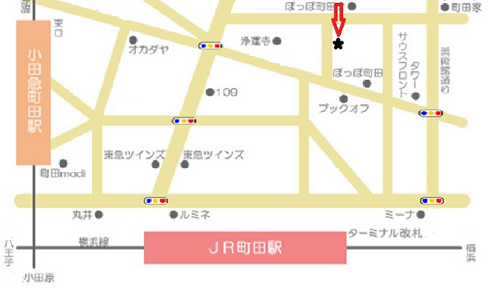 町田商店街地図